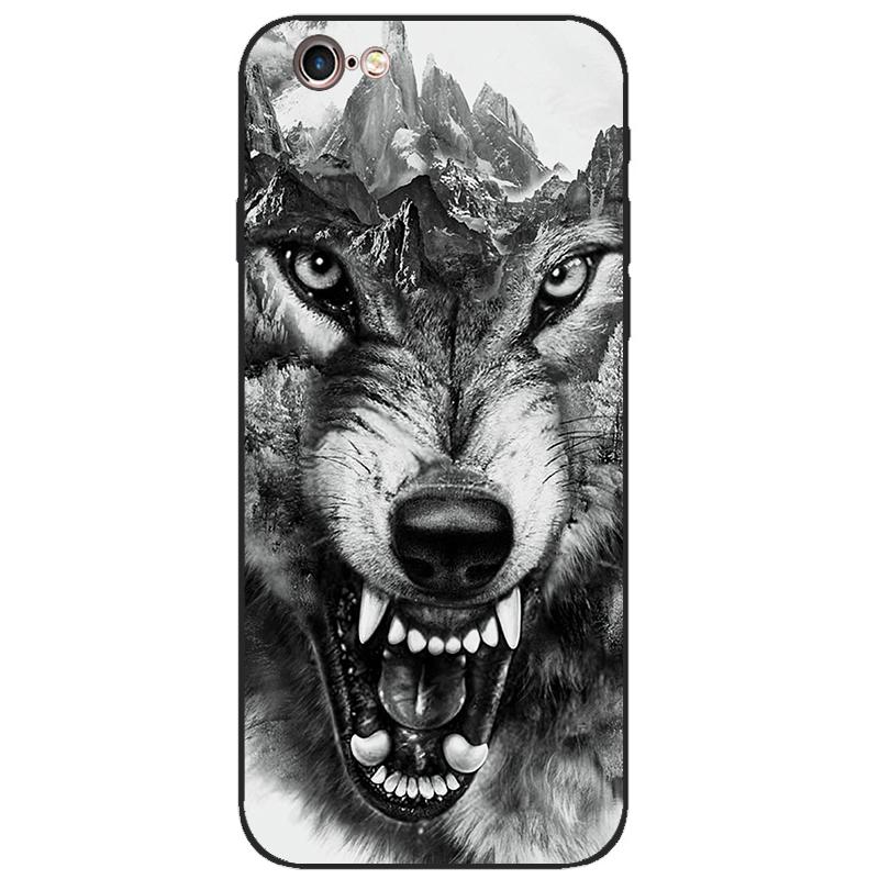 Case For iPhone 5 5s SE Case Cover Silicone TPU Cartoon Pattern Coque for iPhone 6 6s Case Cover Coque for iPhone 6s 5 S Fundas