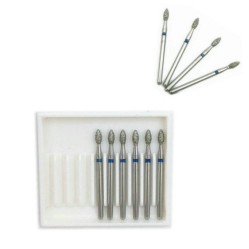 10 buc. Freze dentare diamantate Mediu FG 1,6 mm pentru piesa de mână de mare viteză Turbină Instrument pentru dentist Instrument de laborator dentar FO-X32