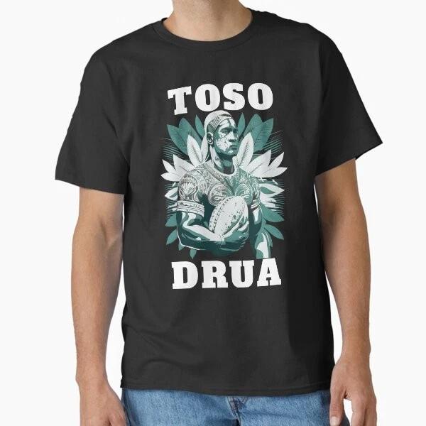 Fiji Rugby Toso Drua Fijian Rugby Classic Tshir Made In Usaaus Tshirt S2xl S