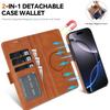 2 w 1 Odpinane Skórzane Etui Portfelowe na iPhone 17 16 15 14 13 12 Pro Max 17 Air 16e Magnetyczne Luksusowe Biznesowe Pokrowiec Ochronny