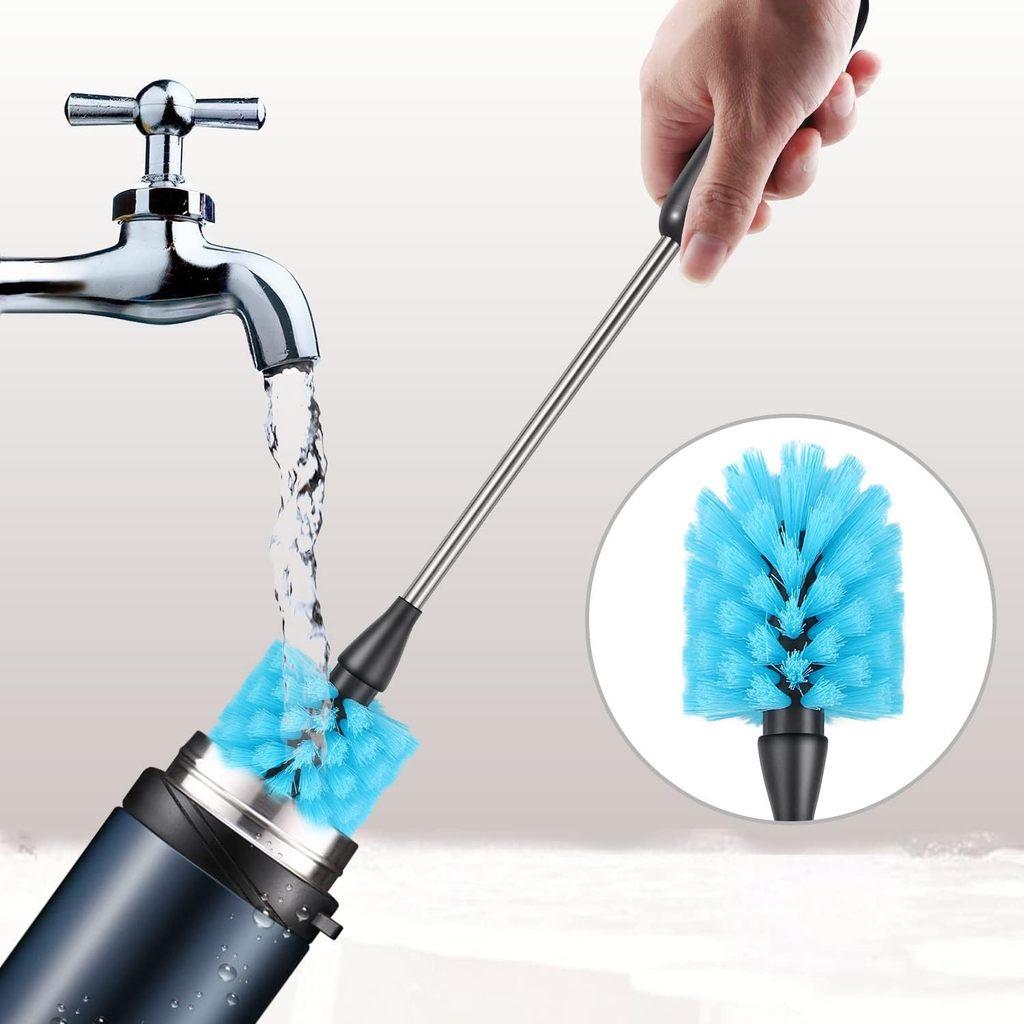 Kitchen Cup Brush Cleaning Tool Nylon Bristle Long Handle For Home Use
