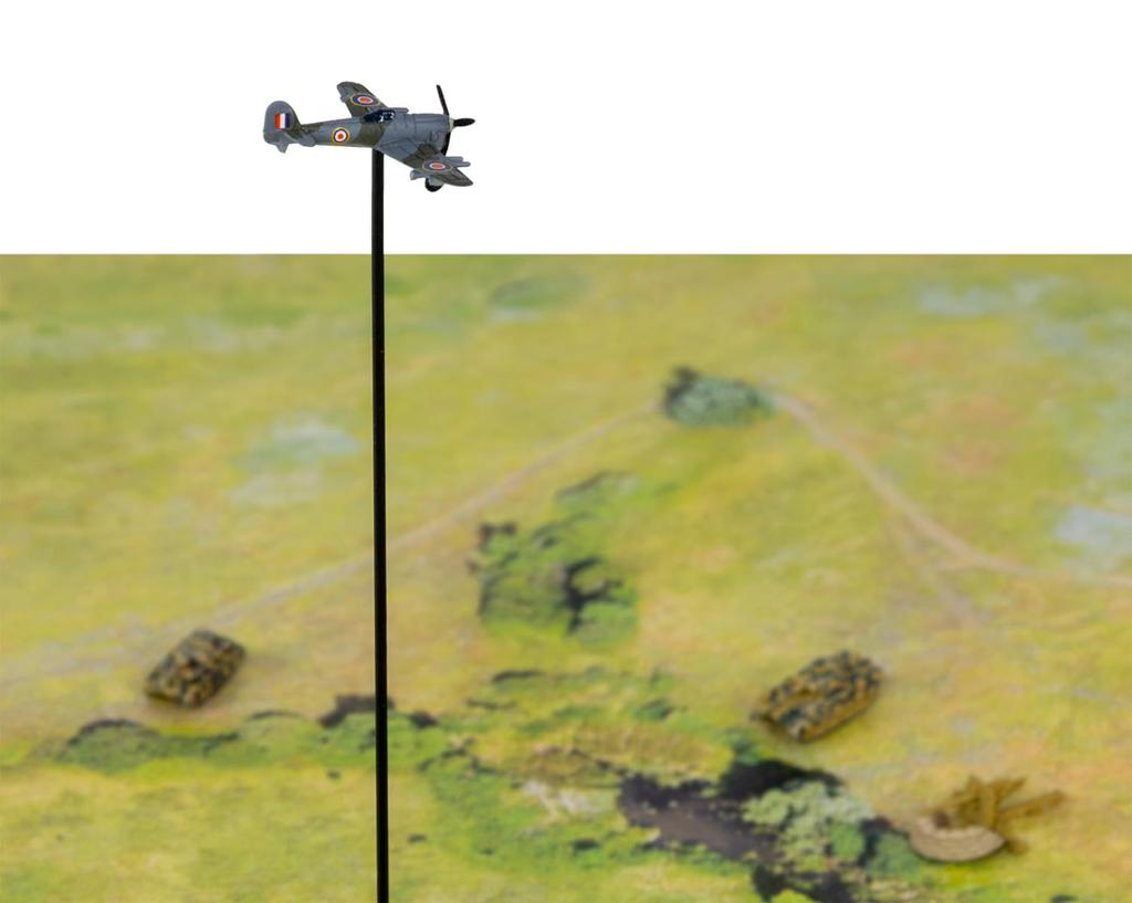 SPS Series Normandy Landings Battle of Plastic Model Kit SPS35 Pit-Road 1/700 II Villers-Bocage (Scenery)