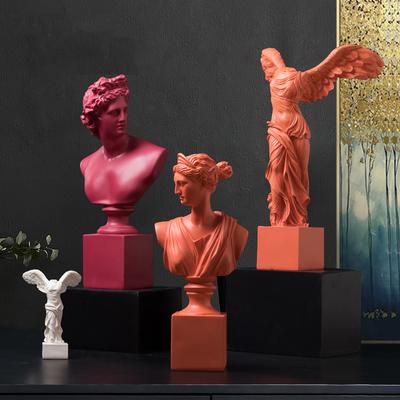 Nordic Art Apollo Venus Figure Sculpture Ornaments Creative Model Room Art Room Study Soft Decoration
