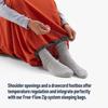 Sea To Summit Reactor Sleeping Bag Liner, Fleece Standard (85 X 31.5"). Orange 85 X 31.5