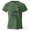 Summer Creative New Frog Pure Cotton Short Sleeved Menswomens Daily Street Casual Trend Tshirt Y2K Large Loose Top