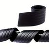 Universal Car Trunk Door Sill Protector, Rubber Strip Sticker Auto Rear Bumper Guard Scratch Protection Bar Black90cm/35.4in