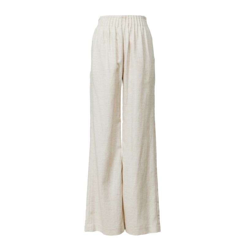 Blacknini (Two Colors) "Walking Cover" Lyocell Tencel Linen Casual Short-Sleeved Top/Pants/Shorts