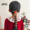 Festive Hair Accessories for Girls Cute Christmas Rope Girls Elk/Tree/Bell Elastic Headbands Holiday Gift Cartoon Children Party And Winter