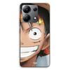 Phone Case - MANIACASE - Xiaomi Redmi Note 13 4G - Silicone TPU - Monkey D. Luffy (One Piece) - Black