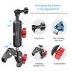 PULUZ Motorrad Lenker Krabbenklemme CNC Metall Magic Arm Stange Halterung