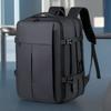 Backpack Commuter Bag Men's Black Computer Bag Men's Business Work Meeting Travel Backpack Large Capacity Travel Vacation