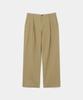 UNIFORM BRIDGE One Tuck Sports Pants Beige