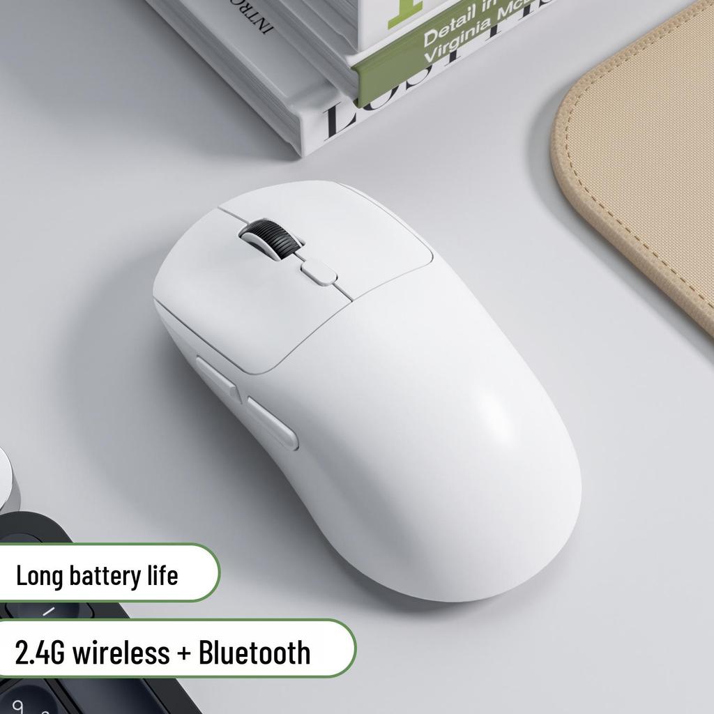 Mouse da Gioco Wireless Bluetooth Silenzioso a Tre Modalità - Multicolore e Leggero