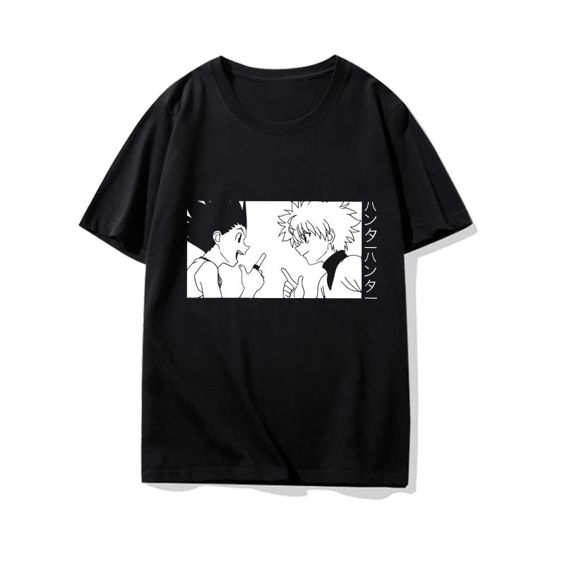 Gon And Killua T Shirt Mens Fashion Hunter X Hunter Men S Cotton T Shirt S