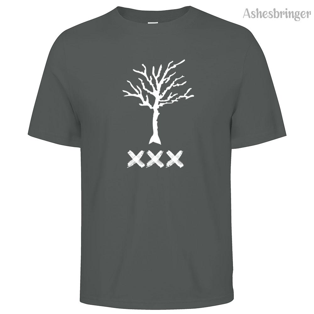 Camiseta de Algodão Masculina XXXTENTACTION Gola Redonda Casual Estilo de Rua Moda Tops Respiráveis para Homens e Mulheres