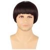 Synthetic Wigs Short Wig for Men Afro Bob Ombre Brown Hair Wig Natural  Rasta