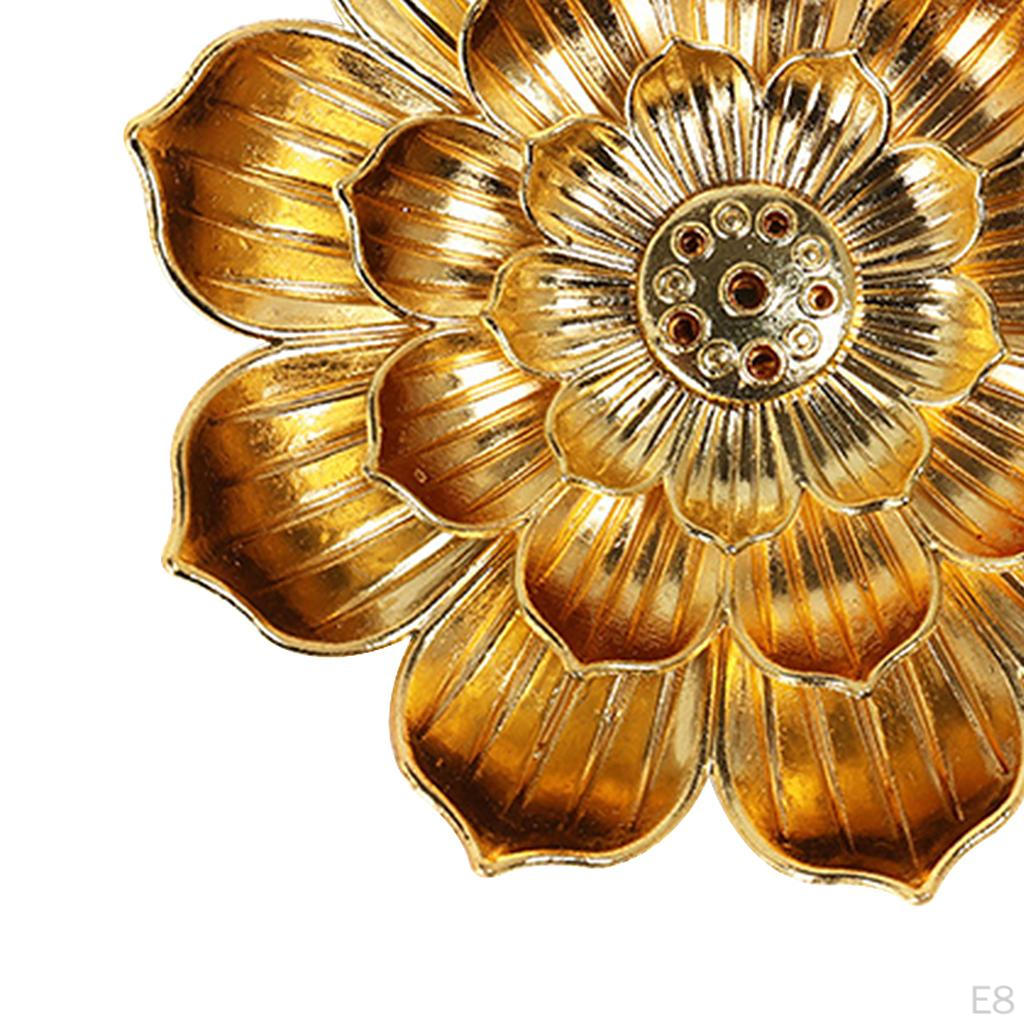 Burner, Lotus Holder with Detachable Buddhist Home Fragrance Decor