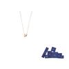 Swarovski Dazzling Swan Crystal Necklace Women Necklace Rose-Gold 5469989