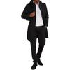 Hugo Boss FW23 Trenčkot Pánský Černý 50496157-001