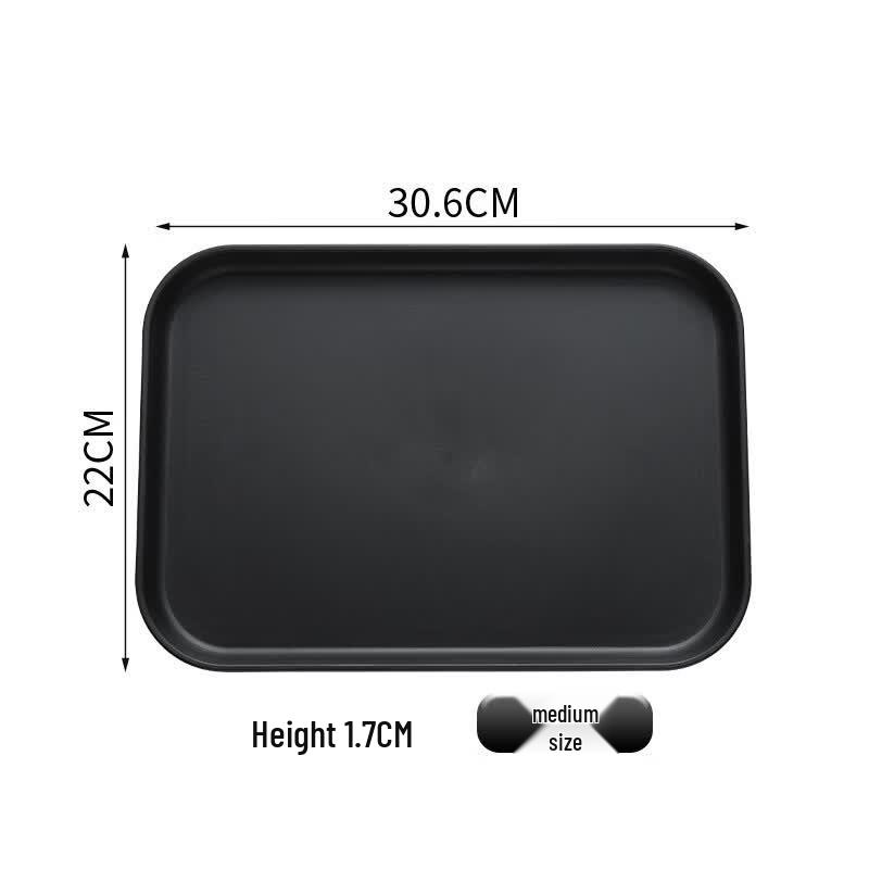 Multifunctional Oval Plastic Serving Tray