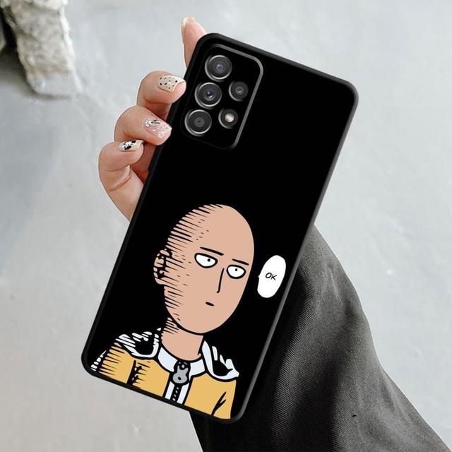 

Чехол для телефона One Punch Man Saitama для Samsung Galaxy A14 A73 A53 A71 A51 A31 A33 A22 A12 A21s A13 A32 A52s A72 A52 A23 Samsung A52s 5G