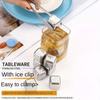 Whiskey Chilling Stones Stainless Steel Reusable Ice Cube for Drinking Ice Beer Soda Stone Fast Freeze Box Packaging with Clip