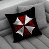 Umbrella Corporation Biohazard Nuclear Creative Patterned Pillowcases for Interior Decoration Office Living Room Home