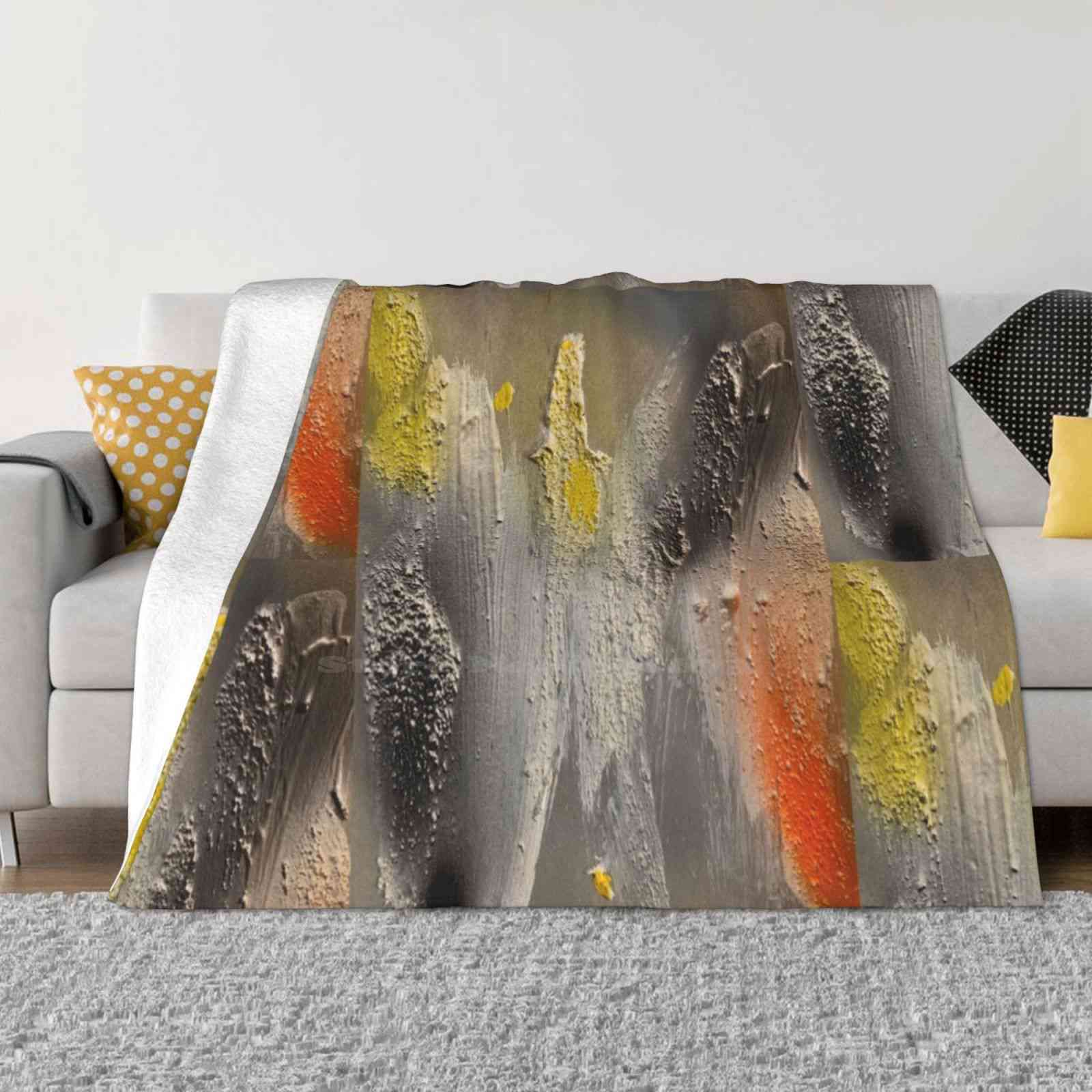 

Yust Super Warm Soft Blankets On Sofa/Bed/Travel Marco Bernasconi Bernard Wood Box Colors Nature Spring Summer Passion Love 30x40in