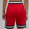 Jordan Logo Solid Color Shorts With Drawstring Men Bottoms Red DX1487-687