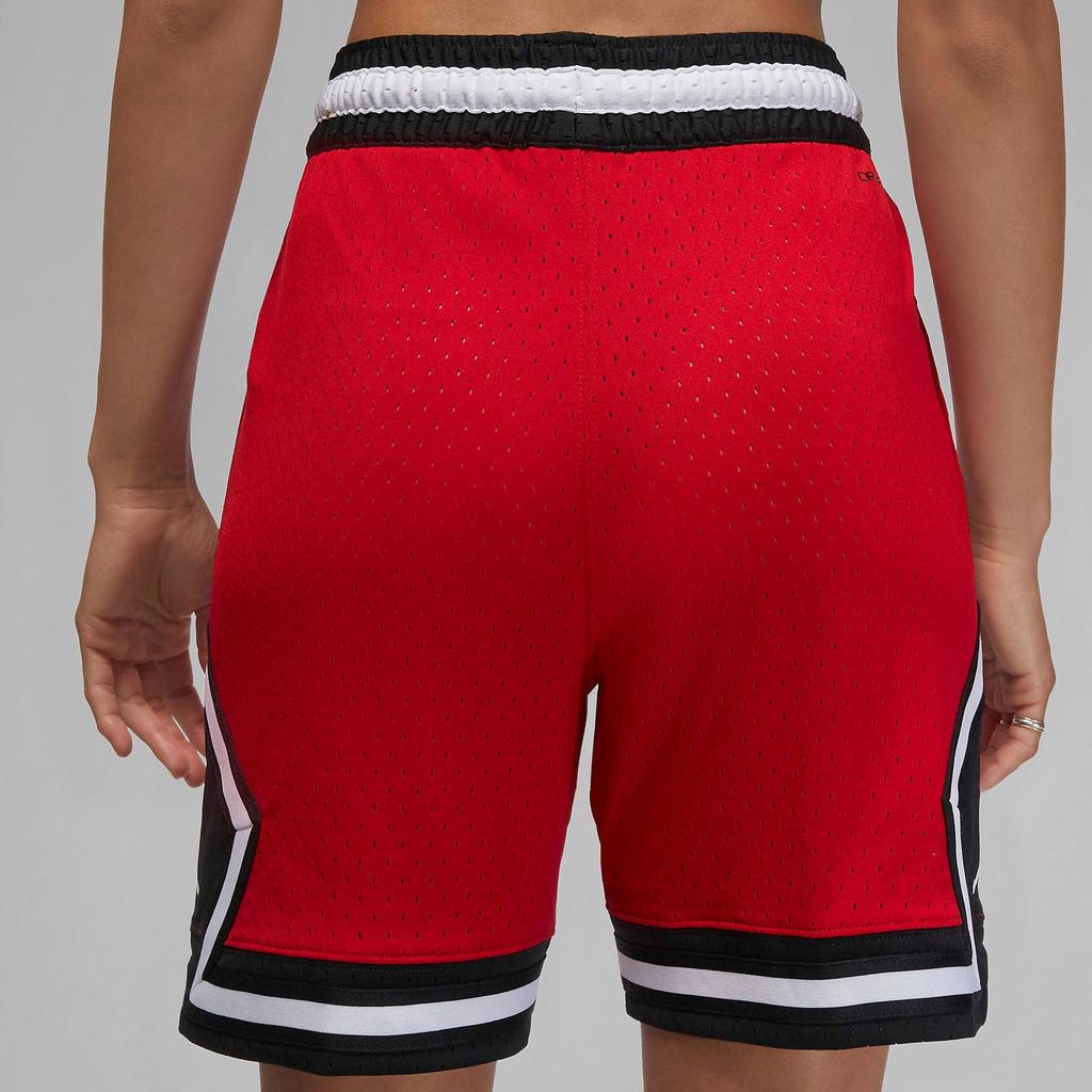 Jordan Logo Solid Color Shorts With Drawstring Men Bottoms Red DX1487-687