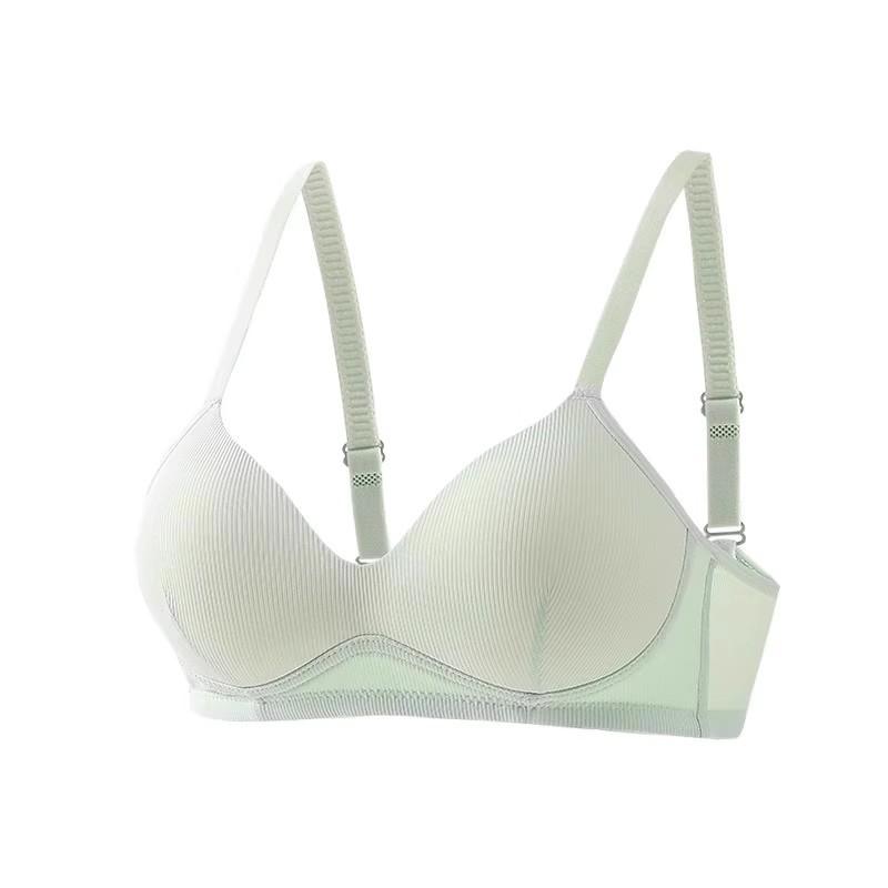 Traceless underwear women's summer thin style gathers small-breasted students, high school students, girls, bras, big and small shaping women's bras