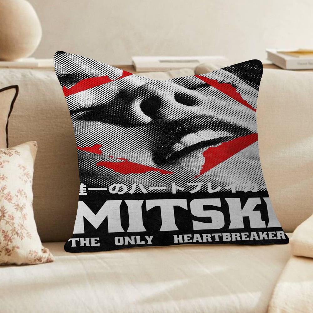 Album First Love Late Spring MMitski Pillow Cushion Cover Pillowcase Living Room Sofa Home Decor Customized 30x30 cm