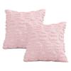 18x18 Inch Set of 2 Easter Decor Pillow Covers Cute Easter Egg Cushion Cases Soft for Bedroom Sofa Holiday Festivals Home Decor