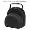 Estuche Rígido para Casco EVA Bolso Portátil para Guardar Gorras de Béisbol Soporte para Sombrero Para Viajar Almacenamiento en Casa Negro
