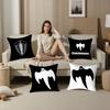 Luxury Car K-Koenigsegg Logo Pillow Case Home Double-Sided Printing Short Plush Colorfast Microfiber Cushion Cover