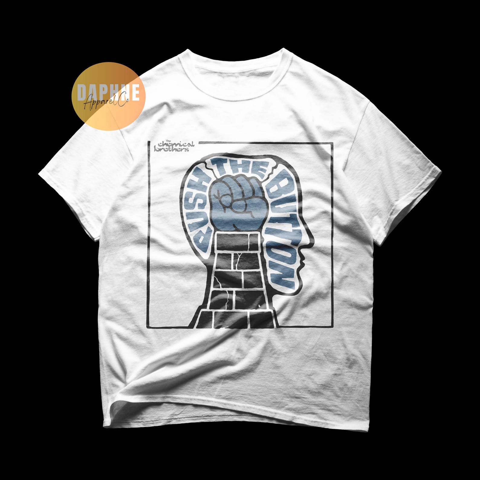 The Chemical Brothers Push The Button Album Cover T shirt 2XL
