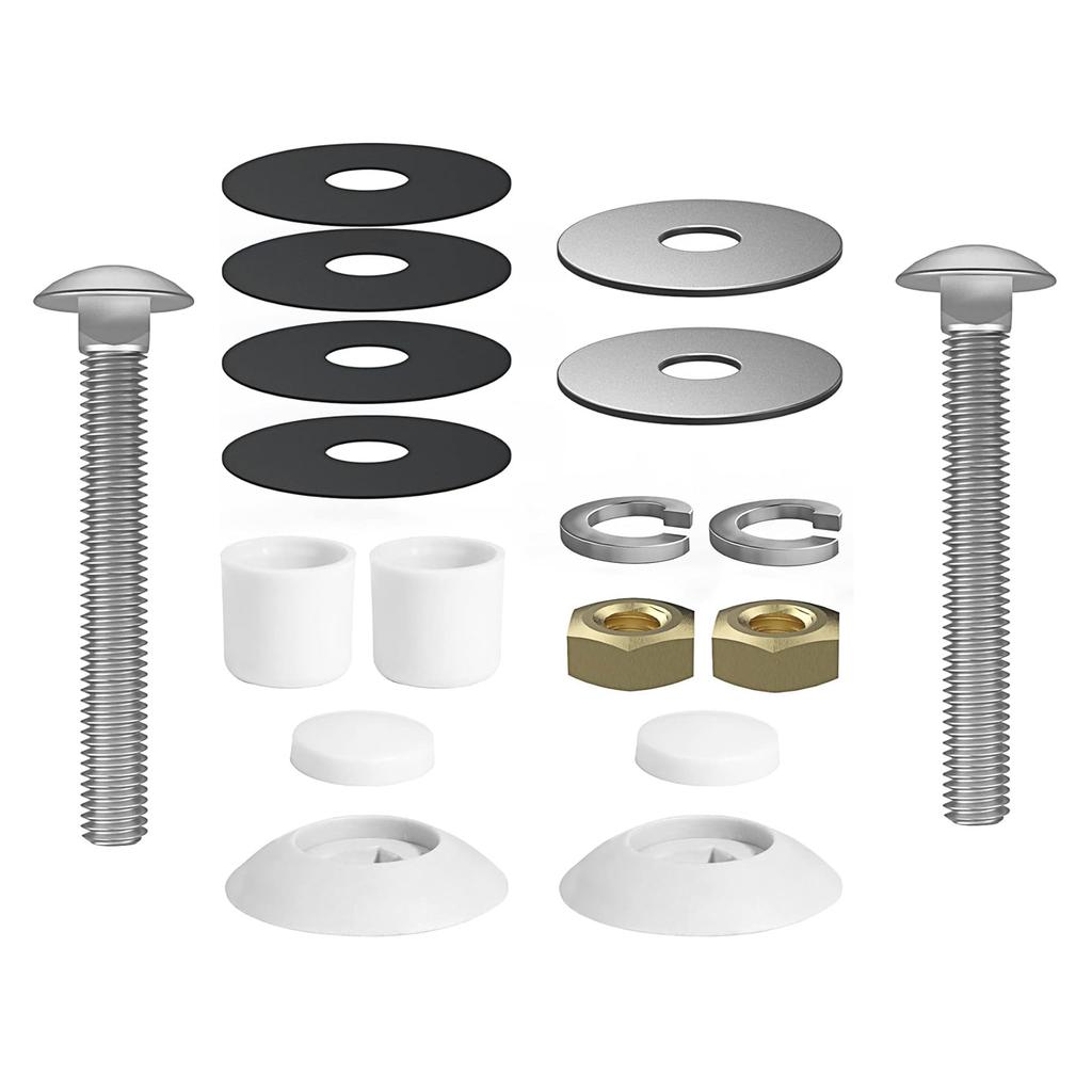 Steel Pool Diving Board Mounting Replacement for Two Hole Diving Boards Easy Installation with Screws&Washers