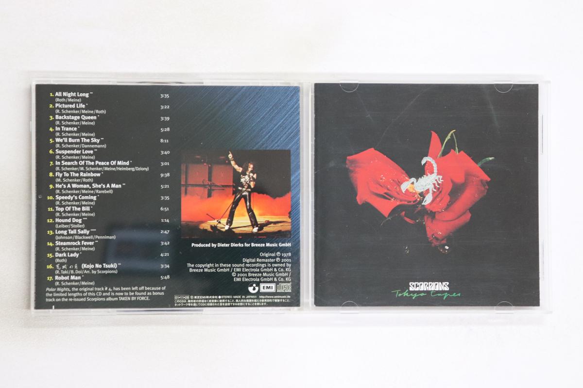 

CD SCORPIONS - Tokyo Tapes TOCP53203 EMI 2001 Japan Rock Used