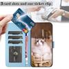 Capa Flip de Couro para Funda Samsung Galaxy A56 A36 A16 A26 A55 A35 A25 A15 A54 A34 5G Capas Carteira Gatinho Fofo 3D Capa de Telefone Mulheres