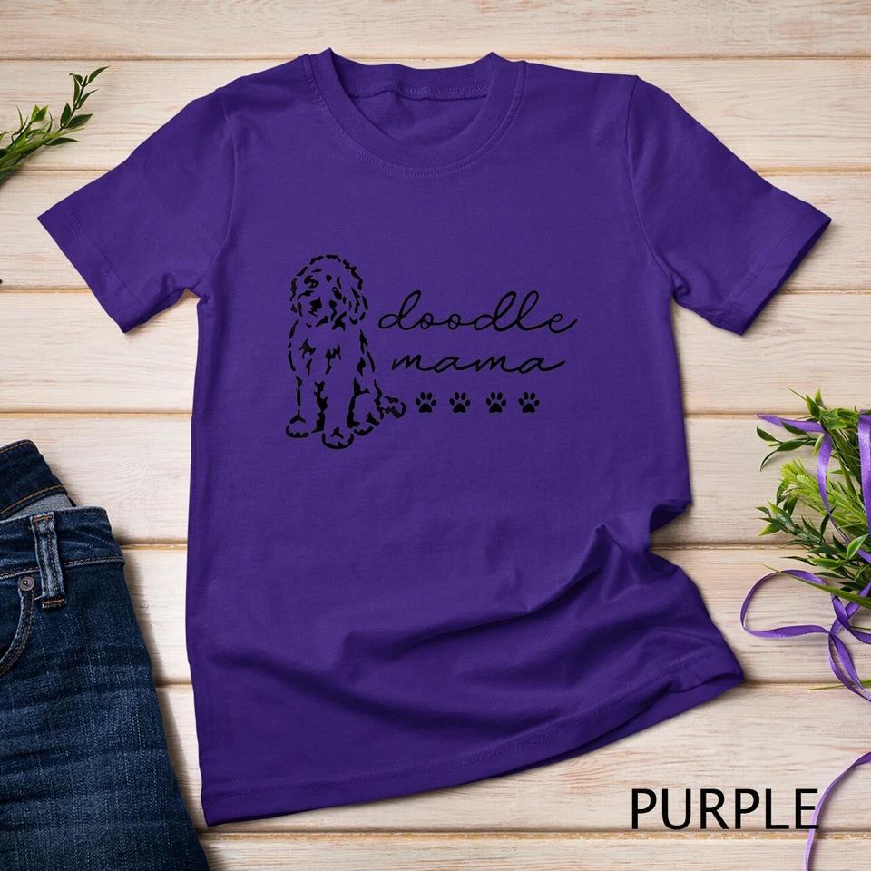 Doodle Mama Labradoodle Golden Gift Doodle Dog Lover Mom T-Shirt Unisex T-shirt 12 S