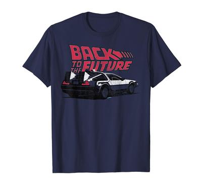 Back To the Future DeLorean Graphic T-Shirt