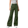 Women's Casual Loose Fit Cargo Pants with Multiple Pockets for Everyday Wear