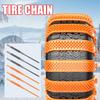 10/1Pcs Anti Skid Snow Chains Car Winter Tire Wheels Chain Winter Outdoor Snow Tire Emergency Anti-Skid Auto Accessories