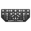 Shelf Pin Jig and Hinge Jig 2-in-1 Aluminum Alloy Cabinet Hole Drilling