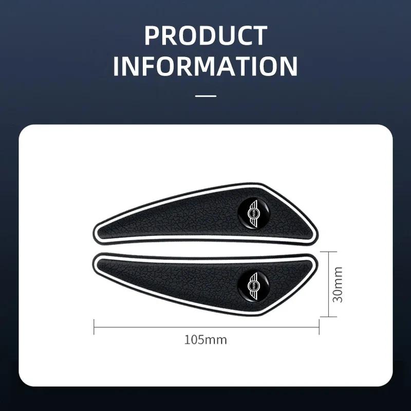 4pcs Car  Bumper Anti-Collision Strip For MINI Cooper JCW Countryman Clubman Cabrio Paceman Coupe Roadster Accessories