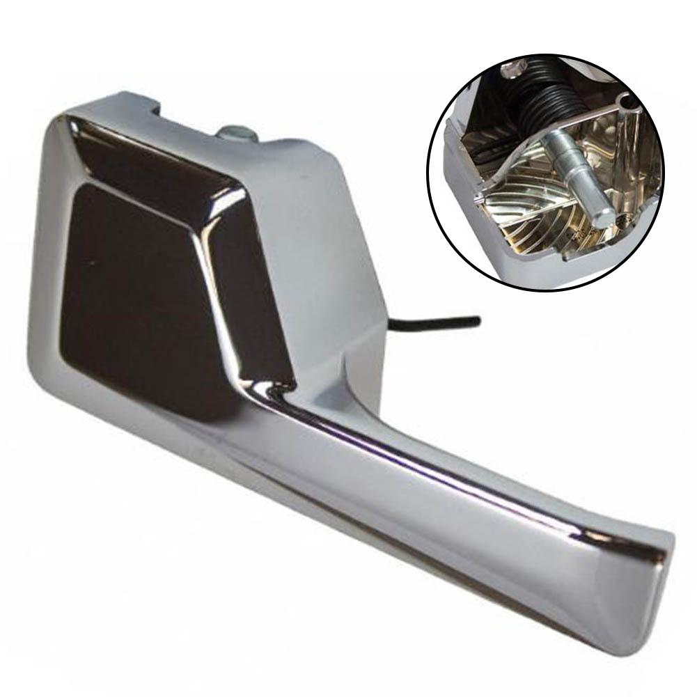 Interior Door Handle Pair Left Right Chrome For Ford For Edge 2007-2015 For Lincoln MKX 2007-2015 Direct Replacement