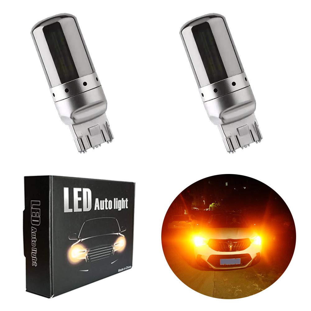 

Aokyoung T20 Светодиодный одинарный указатель поворота, Скрытая лампа, Янтарный, Хром стелс, Лампа указателя поворота T20 single оранжевый