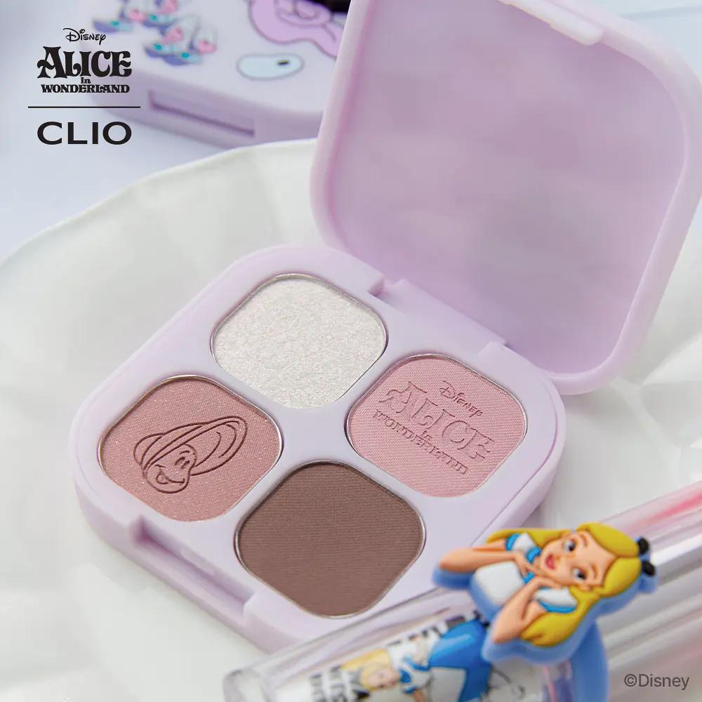 [Alice Collaboration] CLIO Pro Eye Palette Cube + Glam Balm Special Set (04 Oyster In Dream + 009 Halo Pink)