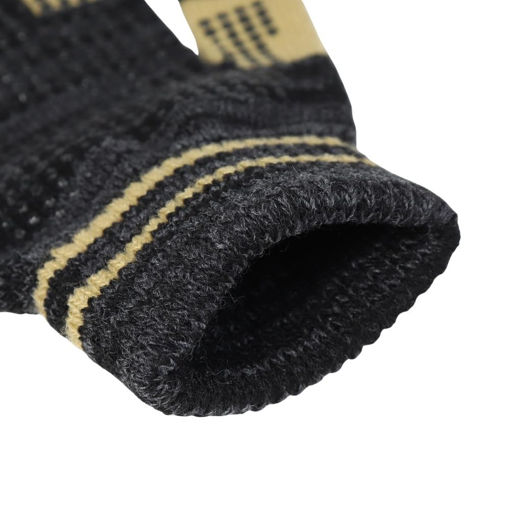 Mizuno Junior Baseball Knit Glove 12JYBA5109 (Black/JF/Jr)