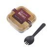 10/20 Sets Schwarz Gold Kuchenbecher Aluminiumfolie Kuchenboxen Mit Deckeln Löffeln Mousse Dessert Verpackungsboxen Backformen Partygeschenke